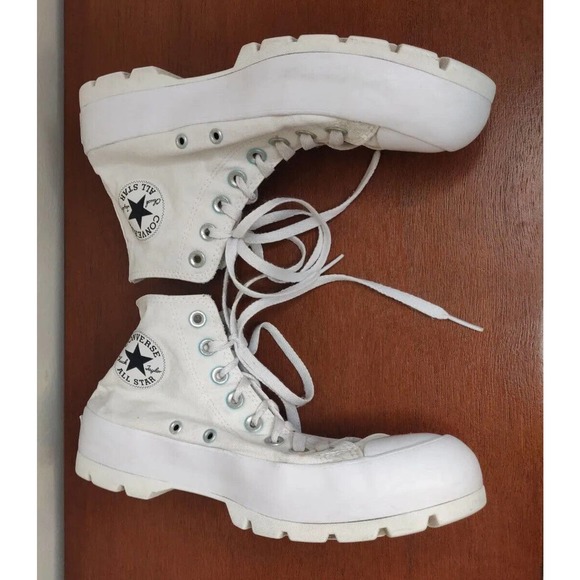 Converse Shoes - Converse All Star Lugged Chuck Taylor High Top Womens Sneakers White Size 9